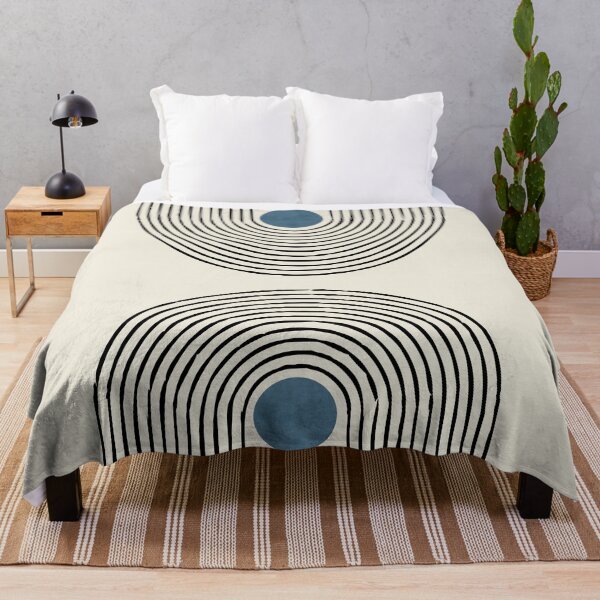 Artikelvorschau, Mid Century Boho Prints with Blue entworfen und verkauft von meggydesigns.