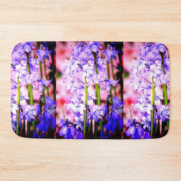 Item preview, Bluebells in a bed of pink petals designed and sold by angel1.