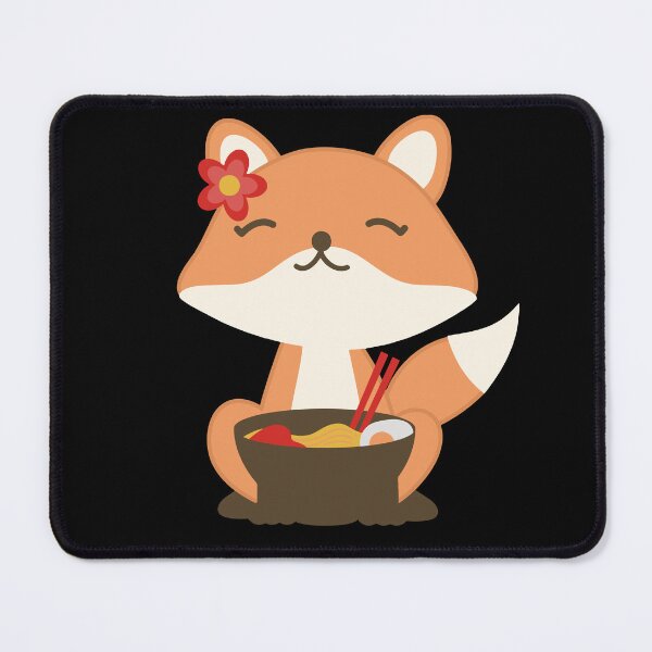 Item preview, Kawaii Fox Leaves Ramen designed and sold by Mirosi-S.