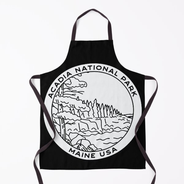 Item preview, Acadia National Park Monoline designed and sold by JordanHolmes.