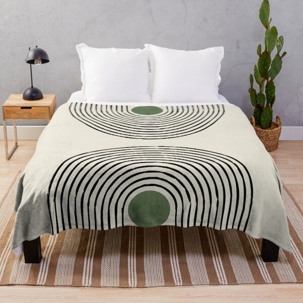 Item preview, Mid Century Boho Prints with Green designed and sold by meggydesigns.