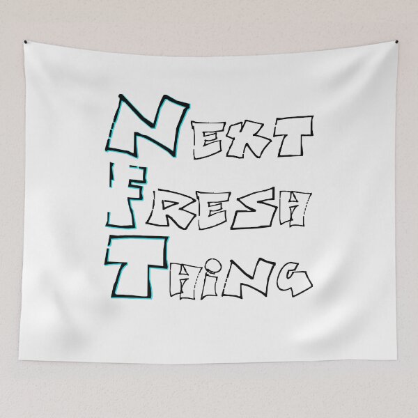 Item preview, nft next fresh thing black designed and sold by frankuffmann.