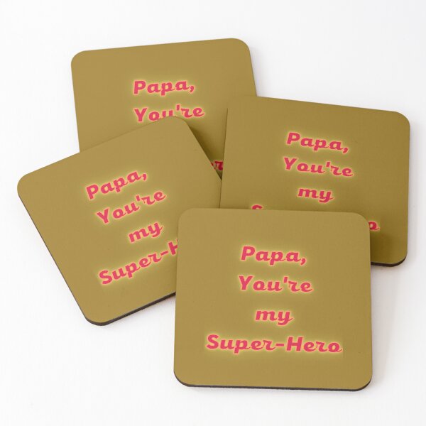Item preview, Papa, You're my Super-Hero designed and sold by MiistyDesignz.