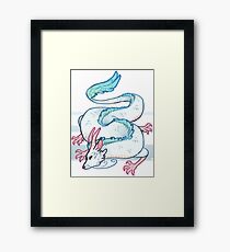 Haku Framed Print