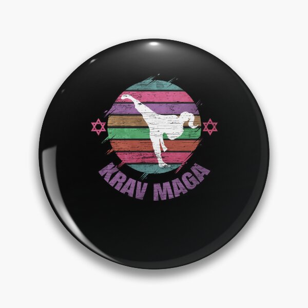 Item preview, Krav Maga Martial Arts Fighter - Retro Vintage designed and sold by Pizzaboy777.