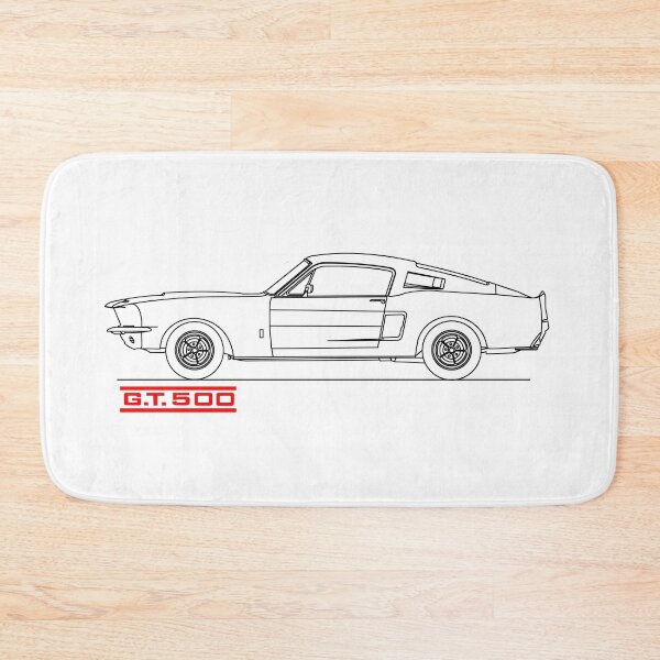 Item preview, Mustang GT500 Blueprint designed and sold by rogue-design.