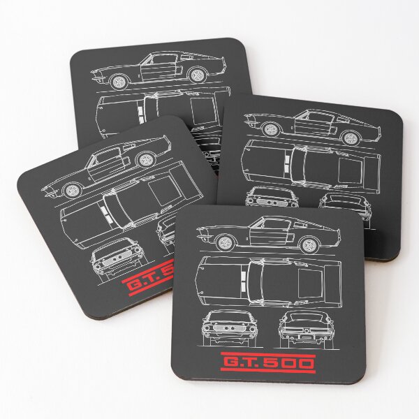 Item preview, Mustang GT500 Blueprint designed and sold by rogue-design.
