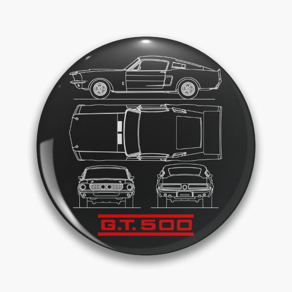 Item preview, Mustang GT500 Blueprint designed and sold by rogue-design.