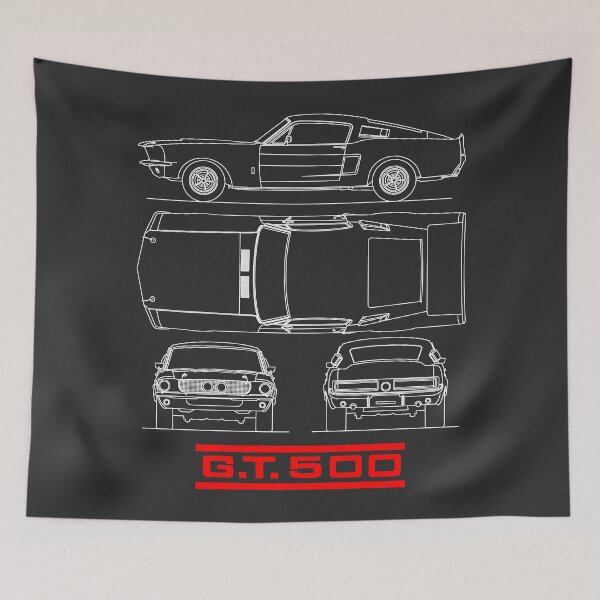 Item preview, Mustang GT500 Blueprint designed and sold by rogue-design.