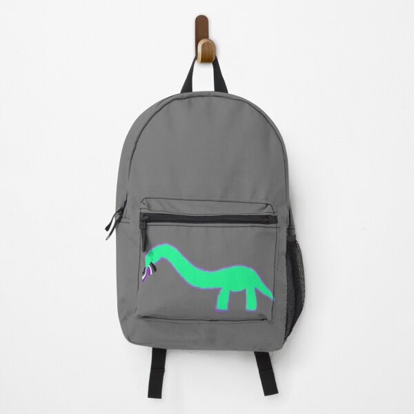 Item preview, Asexual Longneck dinosaur with pride flag designed and sold by system51.