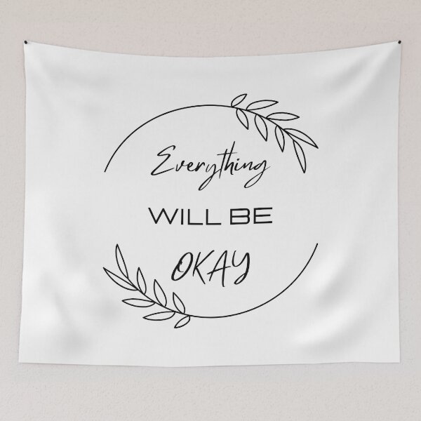 Item preview, Everything will be OKAY designed and sold by S-and-W-4ever.