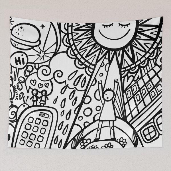 Item preview, Doodle city designed and sold by Zip-Zup.