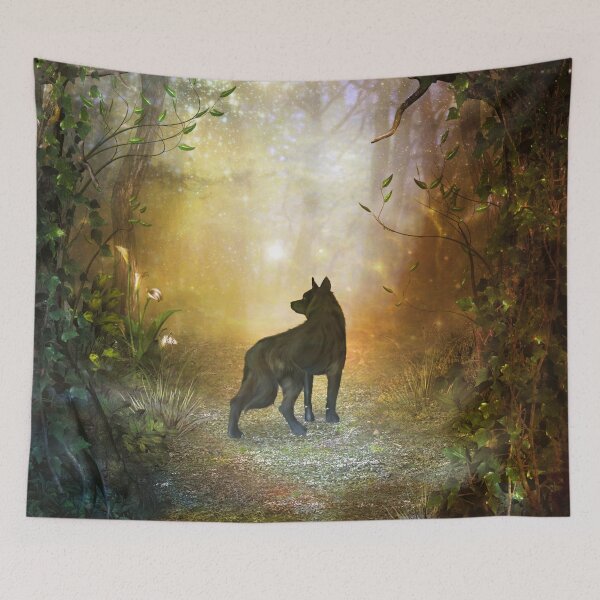 Item preview, The lonely wolf  designed and sold by nicky2342.