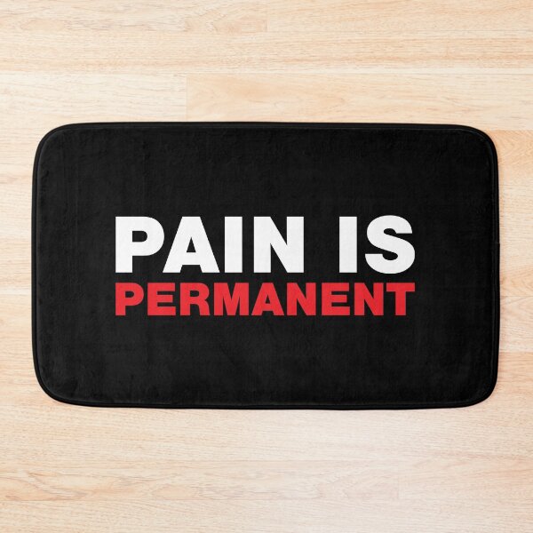 Item preview, Demotivation - Pain is Permanent designed and sold by Mclickster.