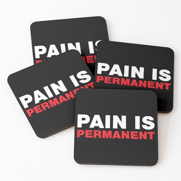 Item preview, Demotivation - Pain is Permanent designed and sold by Mclickster.