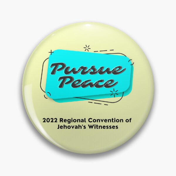 Item preview, JW 2022 Regional Convention - Pursue Peace designed and sold by fsultesart.