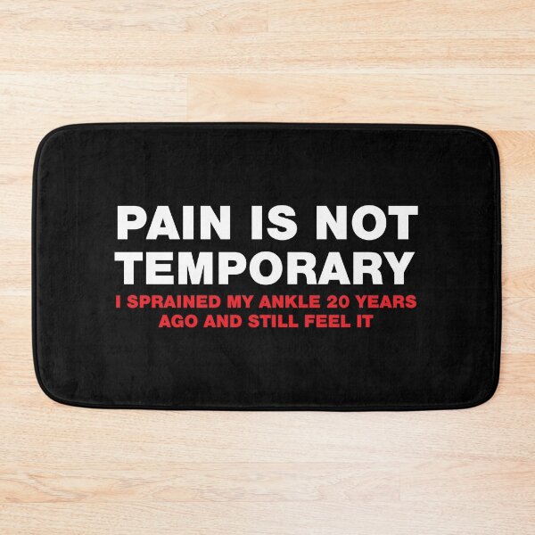 Item preview, Demotivation - Pain is Not Temporary designed and sold by Mclickster.
