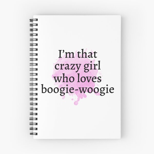 Item preview, Crazy girl boogie-woogie designed and sold by shirtpress.
