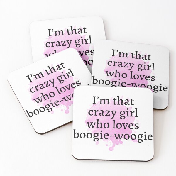 Item preview, Crazy girl boogie-woogie designed and sold by shirtpress.