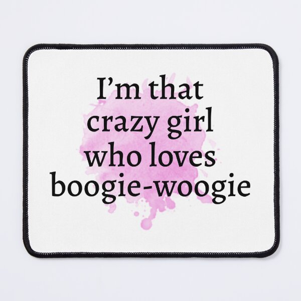 Item preview, Crazy girl boogie-woogie designed and sold by shirtpress.