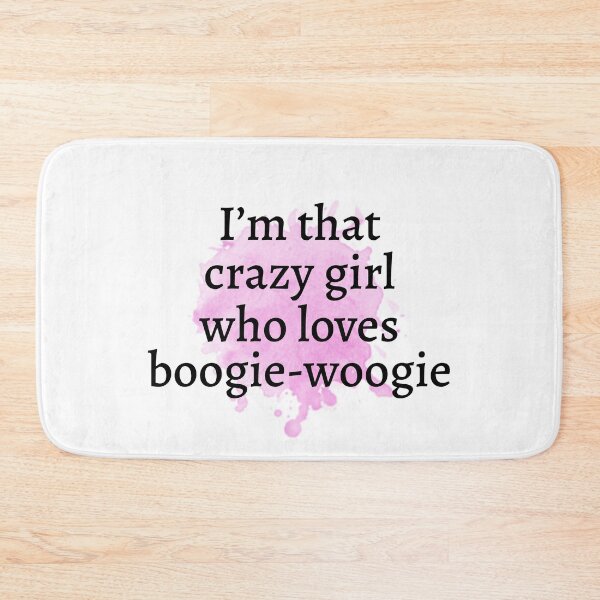 Item preview, Crazy girl boogie-woogie designed and sold by shirtpress.