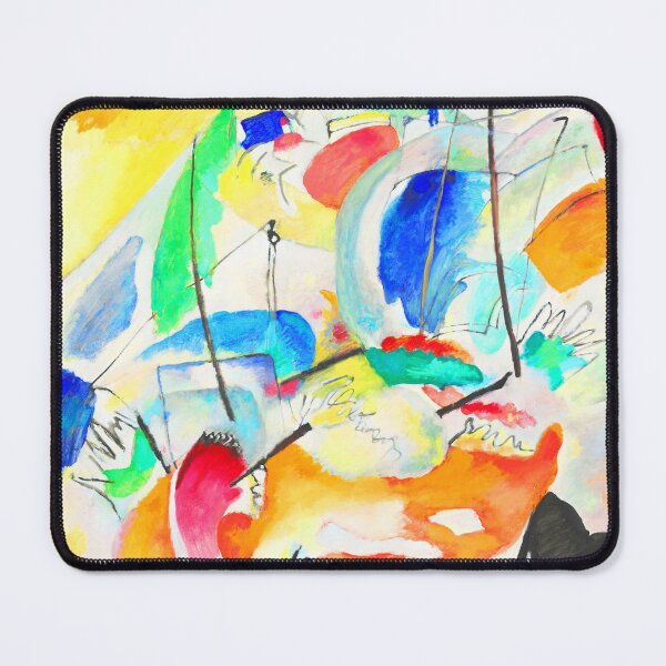 Item preview, Kandinsky, Sea Battle 1913 ,Bauhaus , Wassily Kandinsky Abstract Art designed and sold by TeeARTHY.