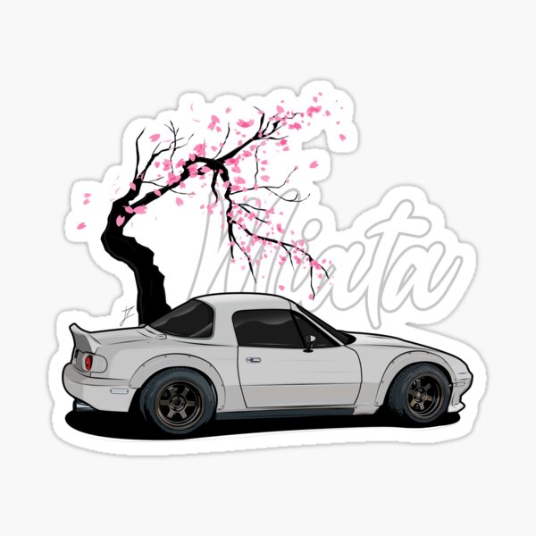Mazda MX-5 NA / Mazda Miata Widebody | jdm auto Sticker