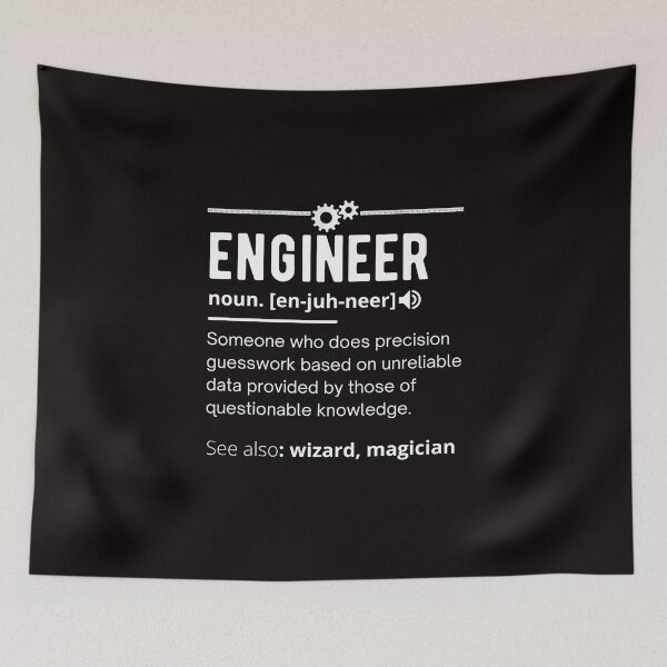 Item preview, engineer, engineering Definition FUNNY designed and sold by kjatrendytees.