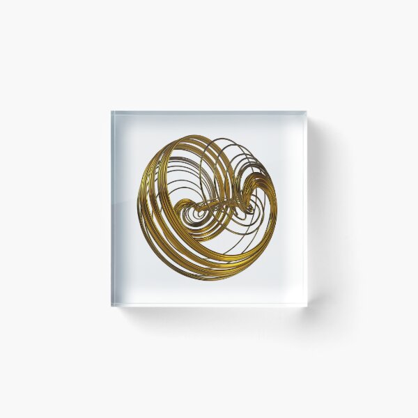 Item preview, Chaos Theory, Butterfly Effect  - Aizawa Chaotic Attractor #4 designed and sold by thinkeccel.
