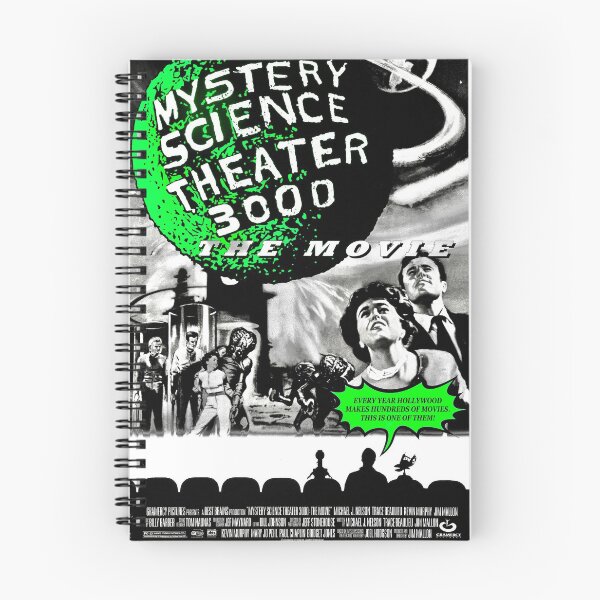 Item preview, MST3K The Movie Black and White Poster designed and sold by Radar180.