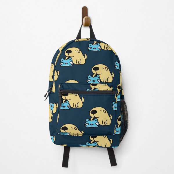Vista previa del artículo con la obra «Bugcat Capoo y perro divertido», diseñado y vendido por Bananastorer.