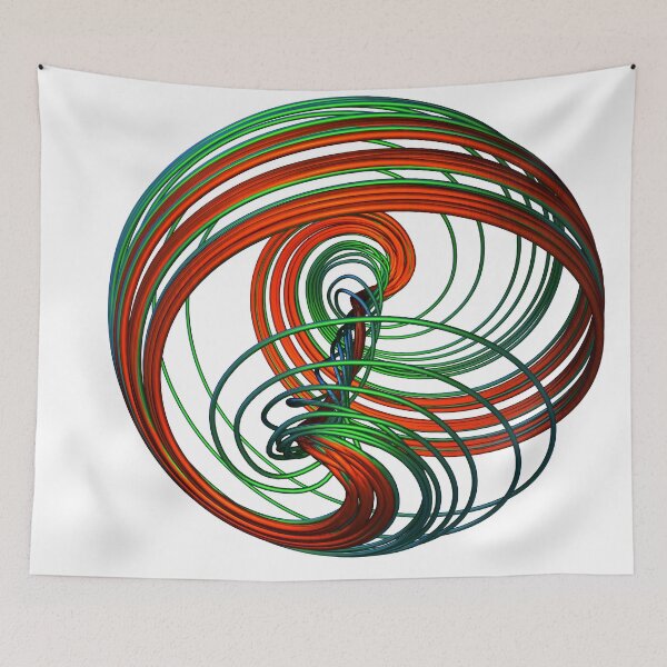 Item preview, Chaos Theory, Butterfly Effect  - Aizawa Chaotic Attractor #5 designed and sold by thinkeccel.