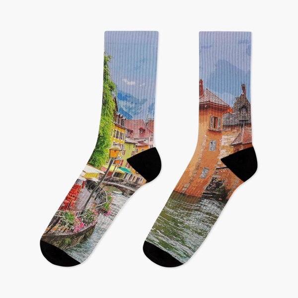 Item preview, Annecy France Waterway Building Architecture #1 designed and sold by Anuchartl.