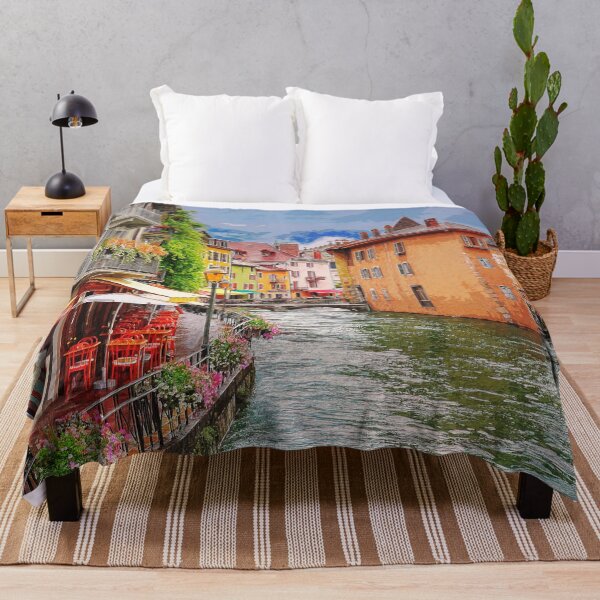 Item preview, Annecy France Waterway Building Architecture #1 designed and sold by Anuchartl.