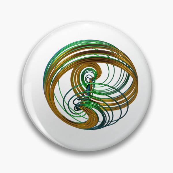 Item preview, Chaos Theory, Butterfly Effect  - Aizawa Chaotic Attractor #6 designed and sold by thinkeccel.