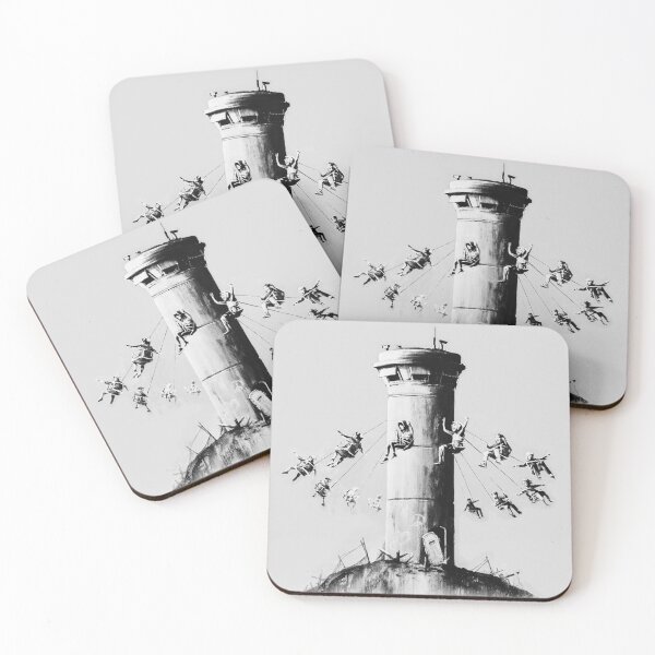 Item preview, Watchtower Stencil Street Art - Banksy designed and sold by WE-ARE-BANKSY.