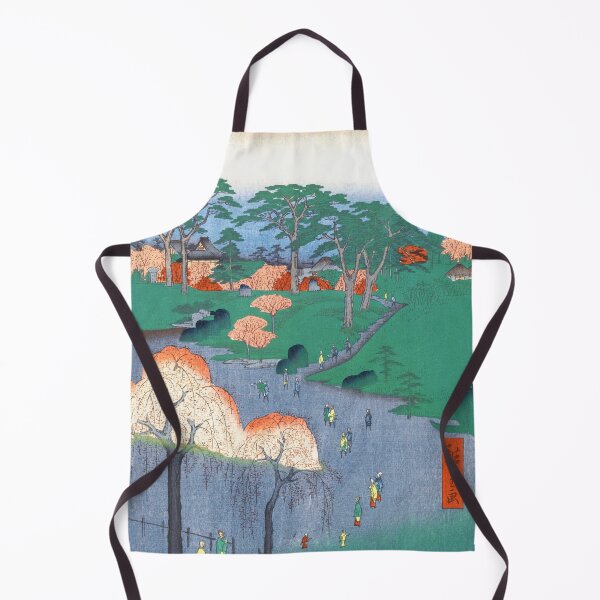 Item preview, Temple Gardens Nippori Ukiyo-e Japanese Art designed and sold by VintageArchive.