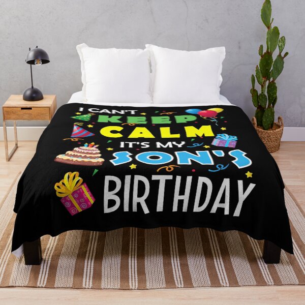 Item preview, I Cant Keep Calm Its My Sons Birthday Party Gift designed and sold by PameGraha.