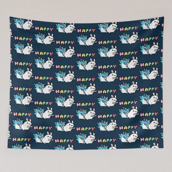 Item preview, Happy Cat bug and rabbit designed and sold by Bananastorer.