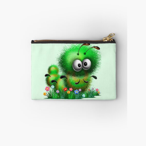 Item preview, Fluffy Caterpillar Worm Bug Funny Cartoon Character designed and sold by BluedarkArt.