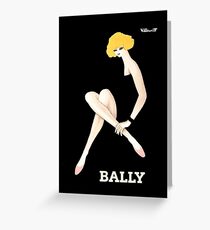Bally Vintage Greeting Card