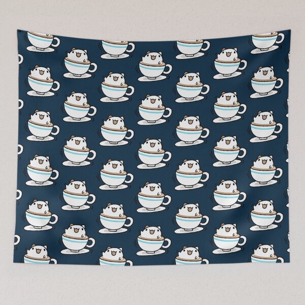 Item preview, Kawaii coffee cat designed and sold by Bananastorer.