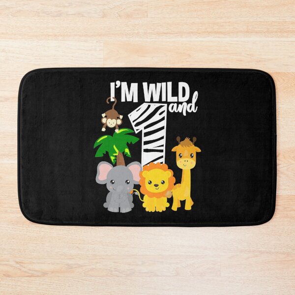 Item preview, Im Wild And 1 Zoo Theme Birthday Safari Jungle Animal designed and sold by PameGraha.