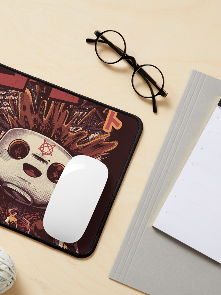 Alternate view of Black magic coffee Mouse Pad