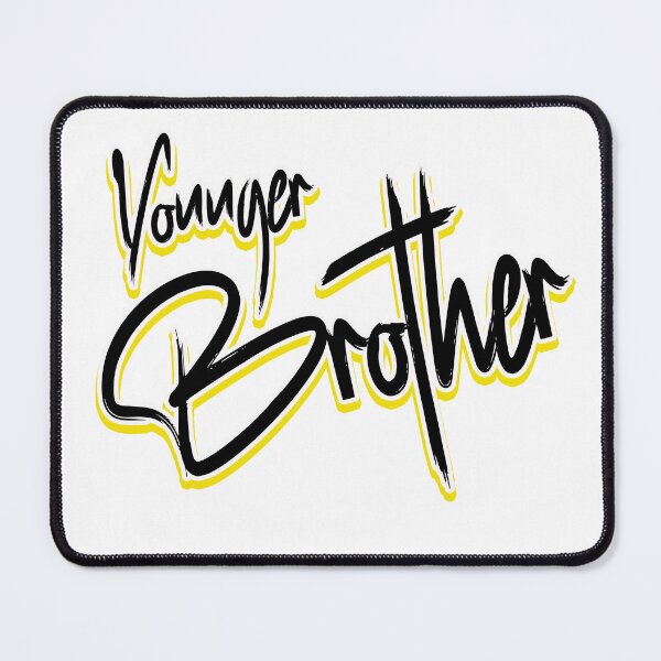 Item preview, Younger Brother (black) - Happy Mother's Day,Happy Father's Day,Moustache Shirt,Gift designed and sold by Vaccine159.
