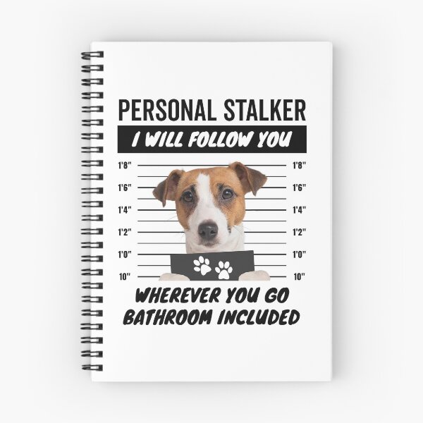 Item preview, Personal Stalker Dog – Jack Russell Terrier designed and sold by More Cute Dogs.