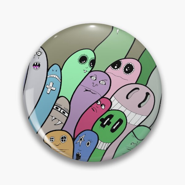 Item preview, Mooniez - Street Art Characters "4" - Funny character design illustrations. designed and sold by Boogosh.