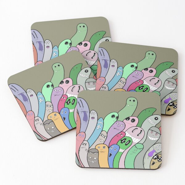 Item preview, Mooniez - Street Art Characters "4" - Funny character design illustrations. designed and sold by Boogosh.