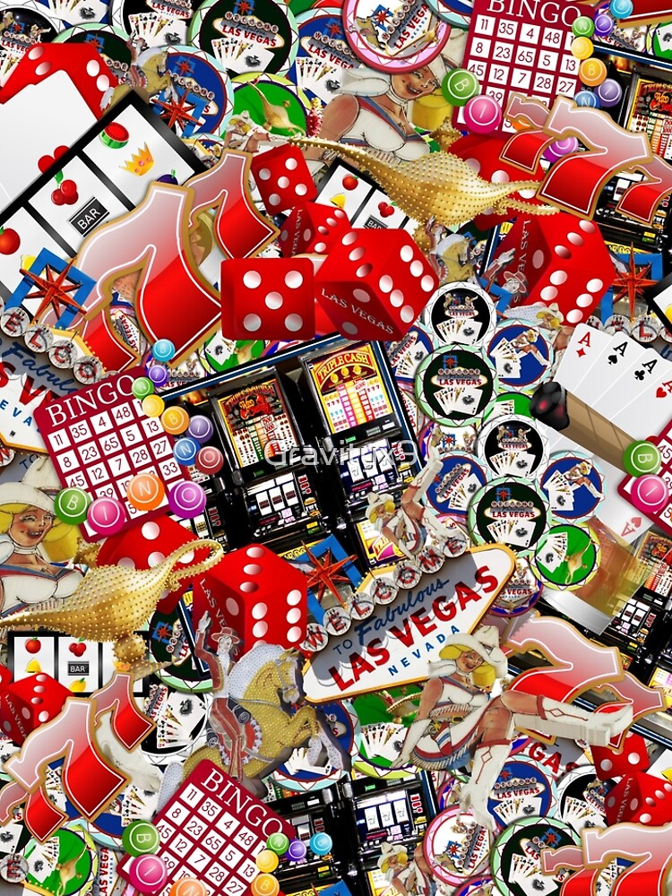 Gamblers Delight - Las Vegas Icons by Gravityx9