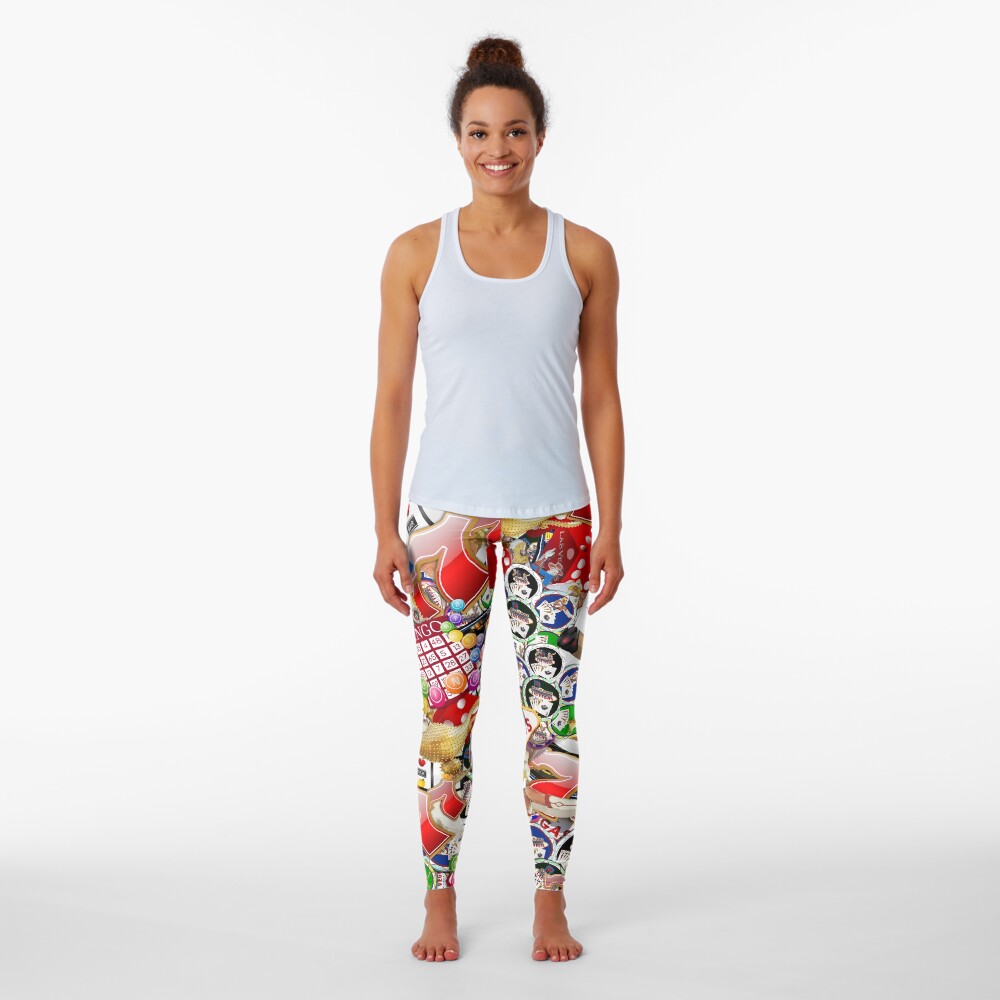 Gamblers Delight - Las Vegas Icons Leggings